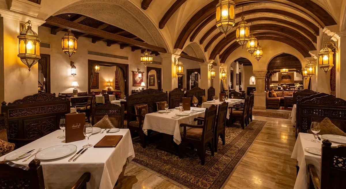 ديكور مطعم الأصيل