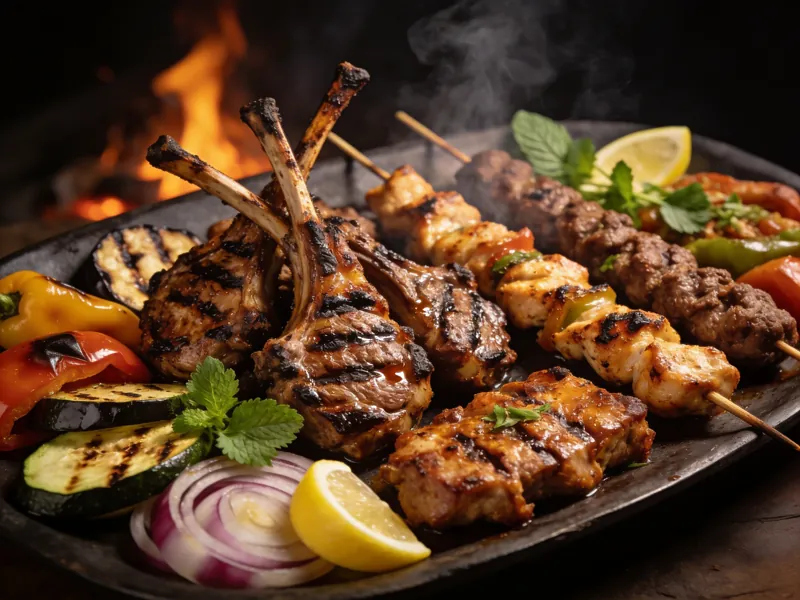 كومبو الشواء