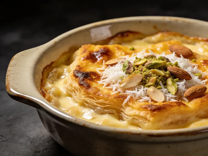 أم علي بالمكسرات